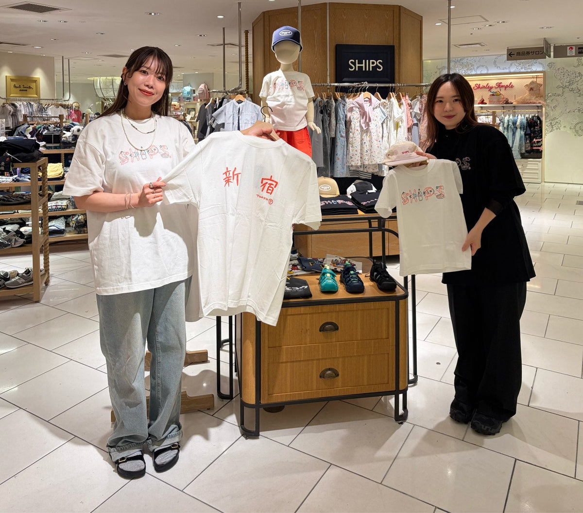 シジュウナナ初、キッズTシャツがここに！今時の子供服事情を聞いてみた。× SHIPS KIDS 伊勢丹新宿店