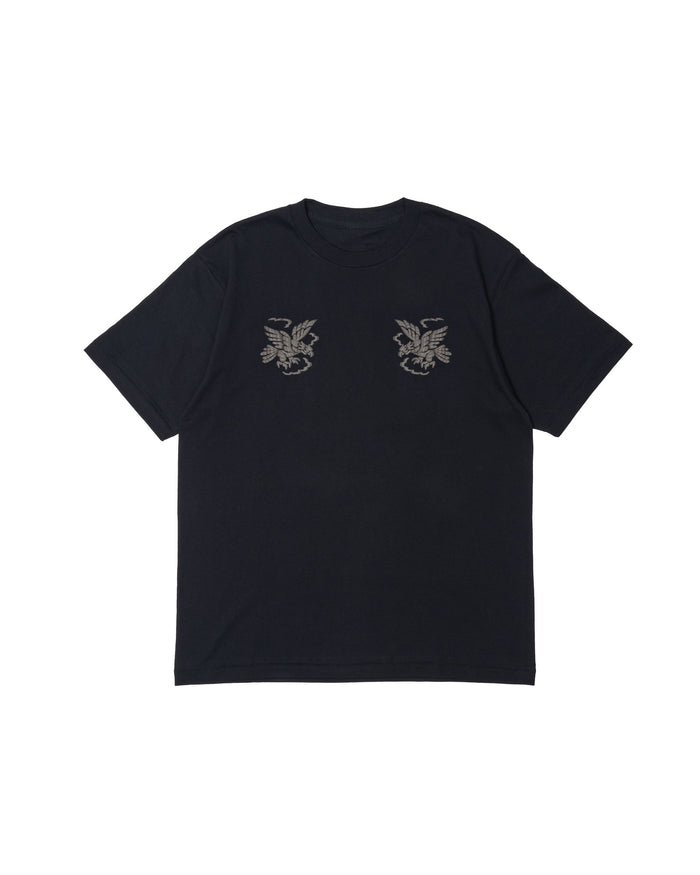 S TEE WASHI / Black